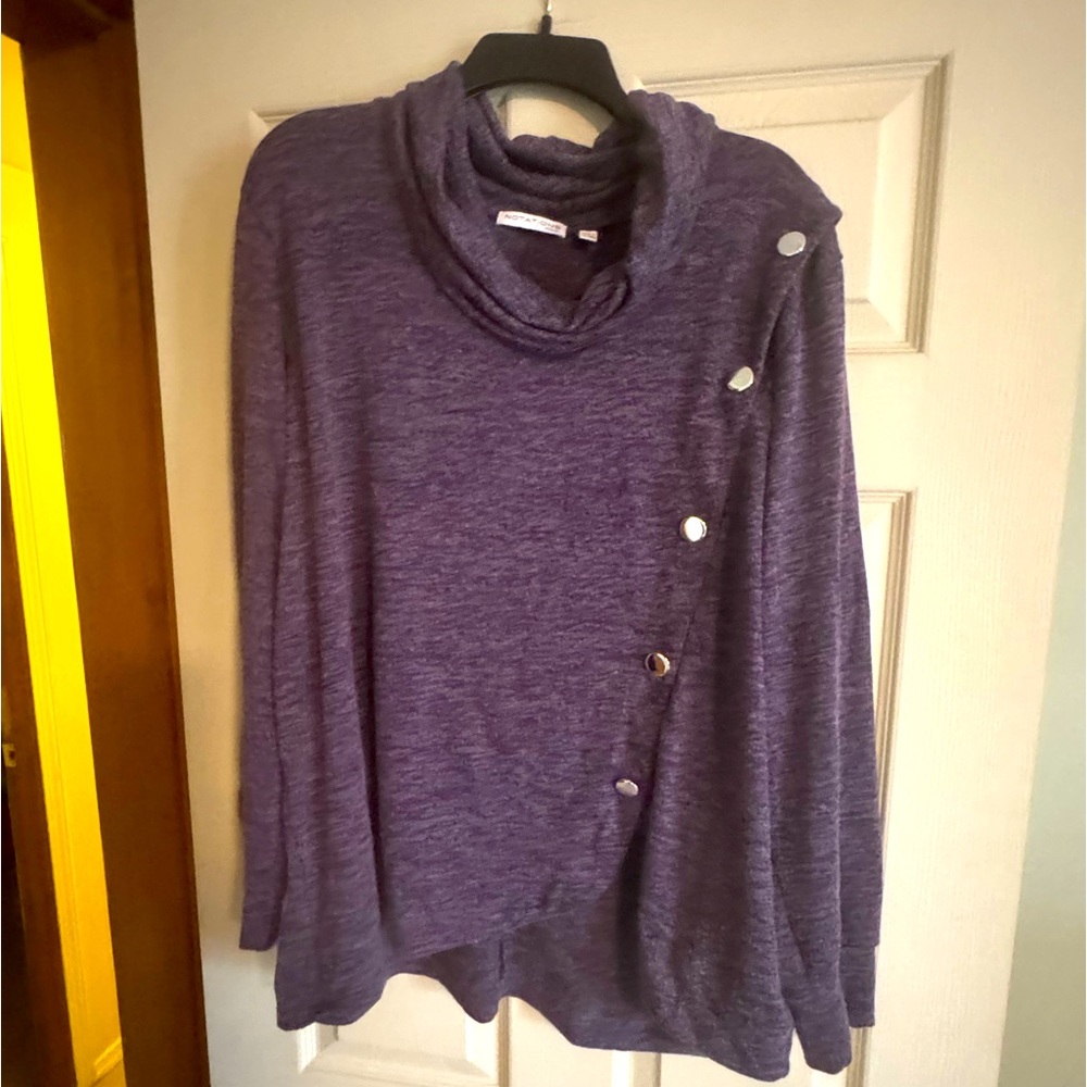 Purple sweater